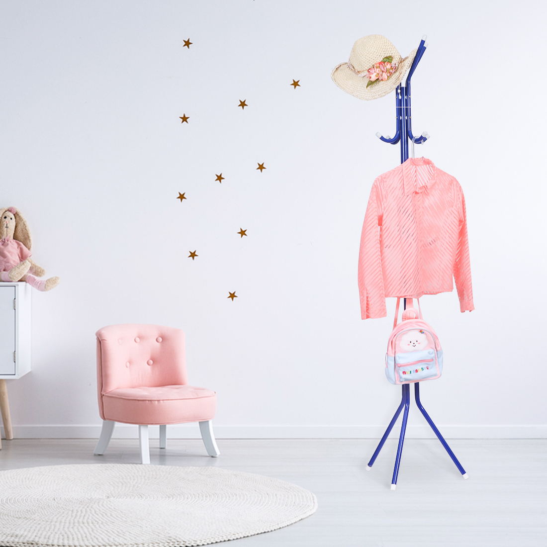 STEELBIRD STANDING RACK BLUE